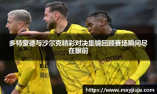 多特蒙德与沙尔克精彩对决集锦回顾赛场瞬间尽在眼前